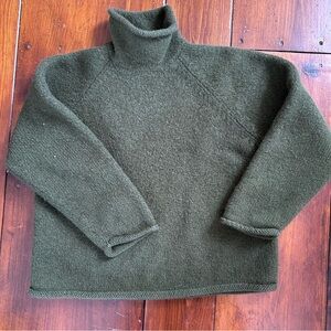 Felted Wool Vintage J Crew Sweater